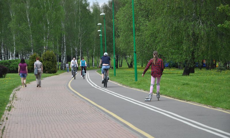 Велодорожка в Минске
